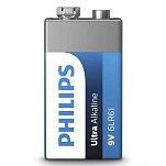 Philips 6LR61E1B/10 6LR61E1B Щелочная батарея Бесцветный Silver