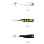 Shimano fishing LUYASPPF08PWH-UNIT Поверхностный стикбейт Yasei Pure Pop 80 mm Pearl White