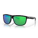 Купить Costa 06S9010-90100261 Зеркальные поляризованные солнцезащитные очки Rincondo Shiny Black Green Mirror 580P/CAT2 7ft.ru в интернет магазине Семь Футов