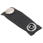 Sea-dog line 354-299201B1 Add-A-Snap 3.8x2.5 cm 2 единицы измерения Черный Black