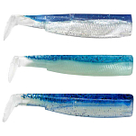 Fiiish BM1493 Black Minnow Мягкое тело приманки 200 Mm 48g 2 единицы измерения Голубой Green Glitter