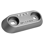 Talamex 45800001 Тип анода Vetus 15 Zinc Серый  Grey 150 x 60 mm 