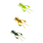 Fishup FH100-647 Real Craw Мягкая приманка 50 mm  Lox / Green & Black