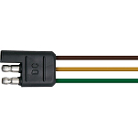 Ancor 639-249113 8´´ 3-полосный Коннектор Мужской 8´´ Черный