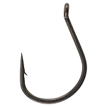 Berkley 1405884 Fusion19 Finesse Wide Gap Крюк Черный  Smoke Satin 5/0 