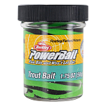 Berkley 1525051 Извилистая черепаха Trout Bait Swirl Range Power Bait 50g Черный