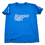 Benzar mix 74010-703 Футболка с коротким рукавом Logo Голубой Blue L