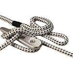 Plastimo 51610 Верёвка 16 m  Black / White 16 mm