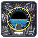 Купить Champion fishing 54102050 Drop II Ассортимент свинца  Silver 1-5 g 7ft.ru в интернет магазине Семь Футов