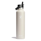 Купить Hydro flask S21FS114 Бутылка из нержавеющей стали Standard Flex Straw 620ml Oat 7ft.ru в интернет магазине Семь Футов