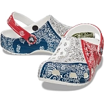 Crocs 206871-90h-m7/w9 Деревянные башмаки Classic Bandana Multi 35x25x15 EU 39