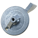 Recmar REC6J9-45371-01 цинковый анод Серебристый Grey 100 x 160 mm 