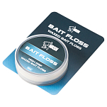 Nash T8014 Waxed Bait Floss 50 M линия Бесцветный Clear