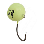 Black cat 3119121 Fire Ball Джиг-голова 160 г Золотистый Glow In The Dark 120 g 