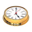 Купить Часы кварцевые Autonautic instrumental Indic R175D 175x40мм Ø150мм из позолоченной латуни 7ft.ru в интернет магазине Семь Футов