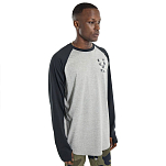 Burton 15377110005-XS Базовый слой с длинным рукавом Roadie Серый True Black / Grey Heather XS
