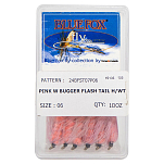 Blue fox 24BFST07P06 Wolly Bugger Flash Tail 6  Pink
