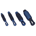 Mikado ZL23-1-1.25-5 Stonfo Скрепки Для Бумаг Голубой Black / Blue 1.25 mm 