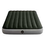 Intex R-10733159-64778 Двуспальный матрас Prestige Downy с насосом и технологией Fiber-Tech отремонтированы Зеленый Green / Grey 137 x 191 x 25 cm