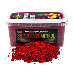 Reactor baits 7560S002 Super Fast Method 800g Прикормка с фруктовой смесью Red
