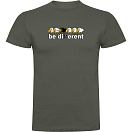 Купить Kruskis CA65500238K173 Футболка с коротким рукавом Be Different Fish Зеленый Dark Army Green M 7ft.ru в интернет магазине Семь Футов