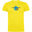 Купить Kruskis CA65500303K047 Футболка с коротким рукавом No Fishing No Life Желтый Yellow L 7ft.ru в интернет магазине Семь Футов