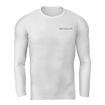 Givova MAE012-0003-L Базовый слой с длинным рукавом Corpus 3 Белая White L