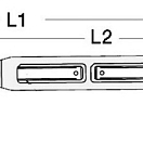 Turnbuckle fixed fork 1/2 cable 7 mm, 07.186.06
