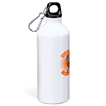 Kruskis MD4049S101C124 Player Respect Алюминиевая бутылка для воды 800ml Белая White