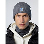 North sails 623287-0928 Шапка Logo Серый  Medium Grey Melange