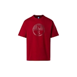 North sails 693009-0278-xxl Футболка с коротким рукавом Graphic 693009 Red Dahlia 30x20x5 2XL