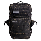 Купить Elitex training X001NNQCQR V1 45L Тактический рюкзак Черный Black Camouflage 7ft.ru в интернет магазине Семь Футов