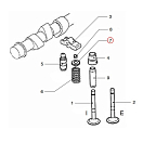 Купить Тарелка пружины клапана Vetus VFP01117 для двигателей VF4.140/VF4.170/VF5.220/VF5.250 7ft.ru в интернет магазине Семь Футов