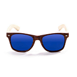 Ocean sunglasses 50001.3 Деревянные поляризованные солнцезащитные очки Beach Brown / Blue