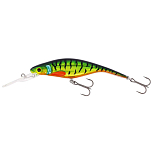 Воблер для рыбалки Westin P10DR Crankbait P164-640-012 Firetiger 100мм 16гр из АБС-пластика и углеродистой стали