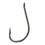 Excalibur 47045008 Carp Maggot Крючки С Одним Глазком Серебристый Black Nickel 8