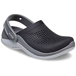 Crocs 206712-0dd-c7 Деревянные башмаки LiteRide 360 Black / Slate Grey 35x25x15 EU 23
