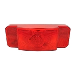 Fultyme rv 590-1136 Задний фонарь низкого профиля со стороны пассажира Красный Red 21.90 x 8.09 x 5.71 cm