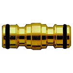 Forniture nautiche italiane 1818714 Двойной штекерный разъем Bronze 3/4´´ 