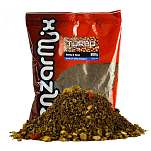 Benzar mix 98135-919 Turbo Bream Арахис-конопля 800g Прикормка Multicolour