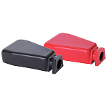 Blue sea systems BS4016 Прямой Terminal Кабельная крышка 2 Единицы Черный Black / Red 19-40 mm 
