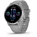 Garmin 010-02496-10 Venu 2 Plus Часы Серый  Grey / Silver