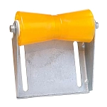 Tiedown engineering 241-86279 Ролик панели прицепа Желтый Amber 136.52 mm