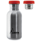 Купить Laken BSA50R Бутылка из нержавеющей стали Basic Steel Plain Цвета крышки Серебристый Multi 7ft.ru в интернет магазине Семь Футов