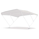 Купить Indel marine 66160 Standard 3 Арки Бимини тент  Grey 185 cm 7ft.ru в интернет магазине Семь Футов