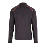 Trespass MABLTPTR0001-DGM-XS Базовый слой с длинным рукавом Stan Серый Dark Grey Marl XS
