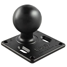 Купить Ram mounts RAM-D-2461U Тарелка с мячом 75x75mm VESA  Black / Black 7ft.ru в интернет магазине Семь Футов