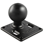 Ram mounts RAM-D-2461U Тарелка с мячом 75x75mm VESA  Black / Black