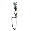 Купить Blue crab BCBEARINGS20 Вертлюжок с застежкой Ball Bearing 4 Единицы Серебристый Black 20 Lbs 7ft.ru в интернет магазине Семь Футов