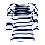 Sea ranch 21-6-611-4176-xl Футболка с рукавом 3/4 Marina White / Twilight Blue 30x25x2